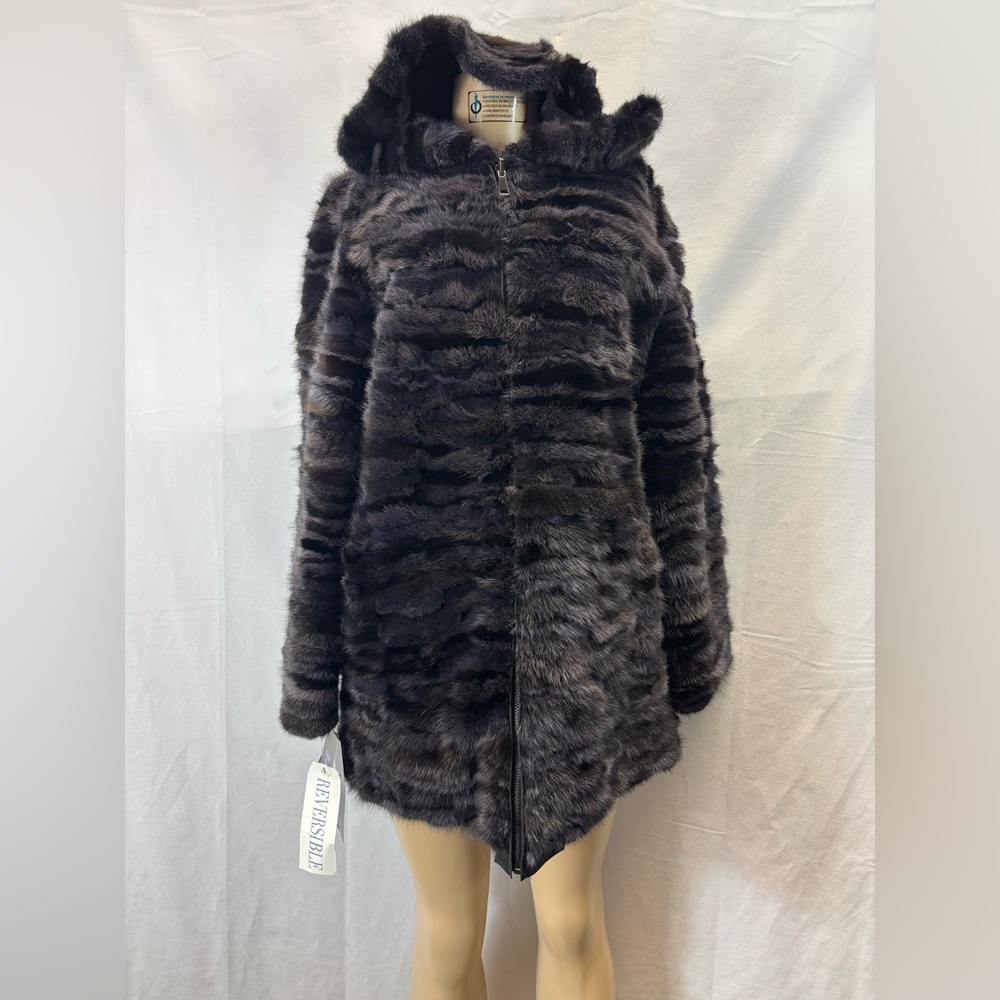 Blue Duck fur & Shearling coat